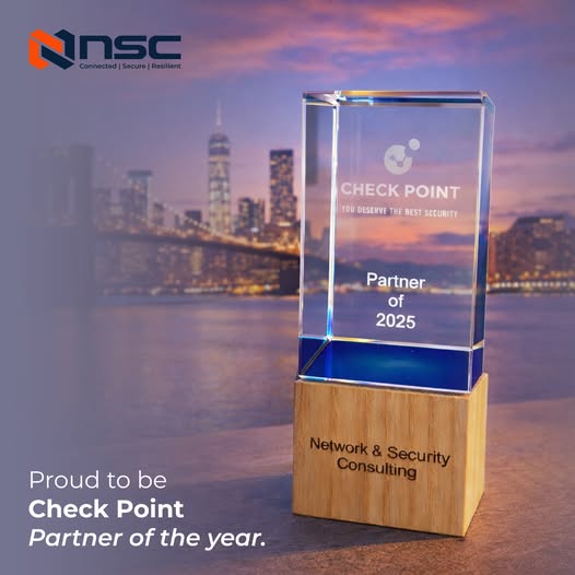 NSC - Check Point Partner of the Year 2025 award